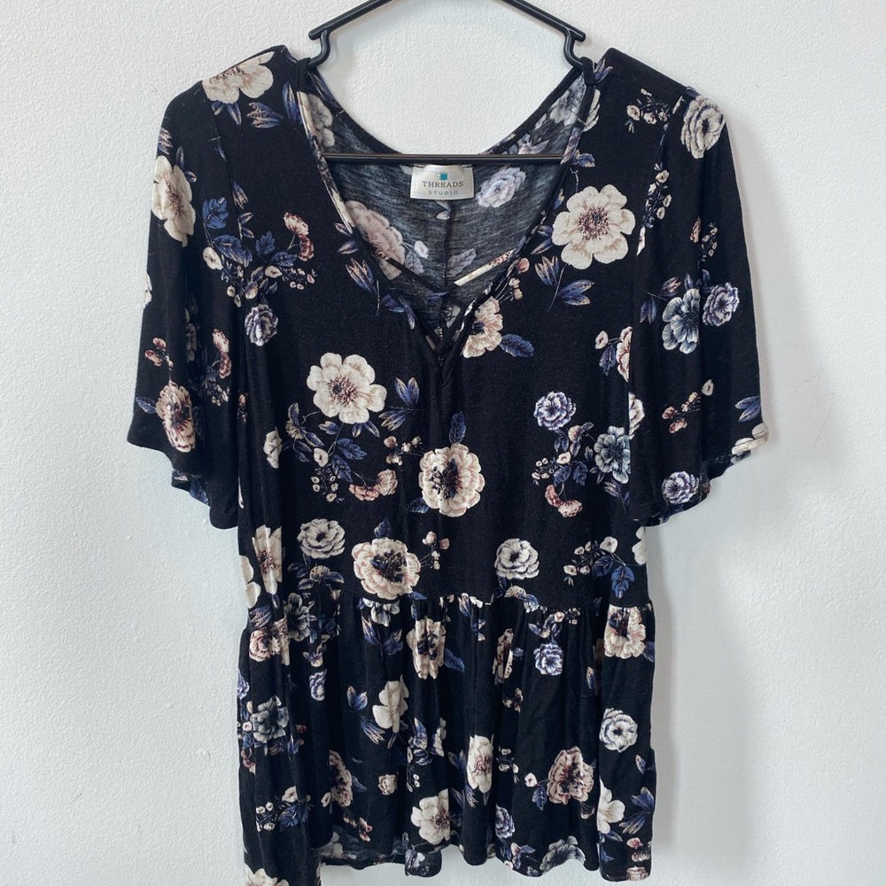 Threads Studio Flare Blouse